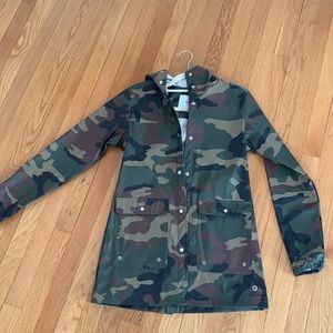 Women’s Herschel Camo Rain Jacket